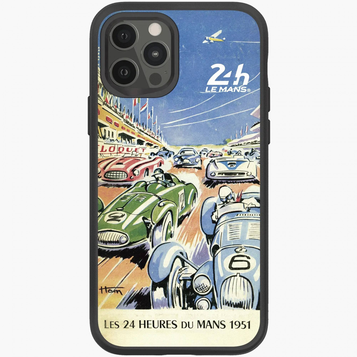 Coque RhinoShield Solidsuit Pour IPhone 12 - Édition 24h Du Mans, Multicouleur, Anti-choc