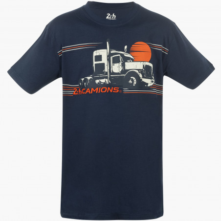 T-shirt Vintage Sunset - 24H Camions