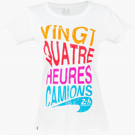 T-shirt Femme Flash - 24H Camions