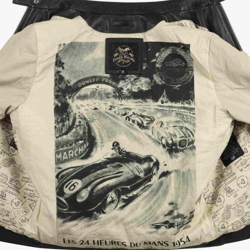 Blouson En Cuir Edgar - 24H Le Mans