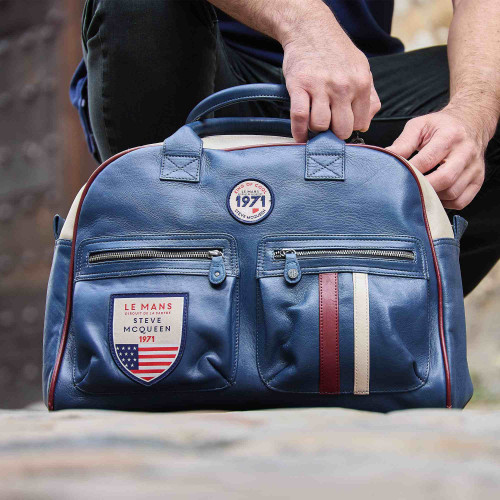 Belgetti4 Leather Bag - Steve McQueen x Le Mans