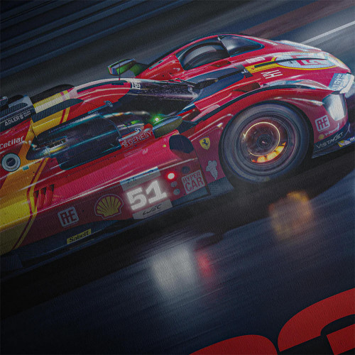 Poster Ferrari 499P 2023 - 24H Le Mans