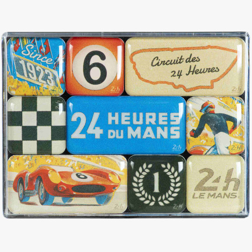 Set De Mini Magnets Vintage - 24H Le Mans