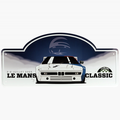 Plaque De Rallye - Le Mans Classic