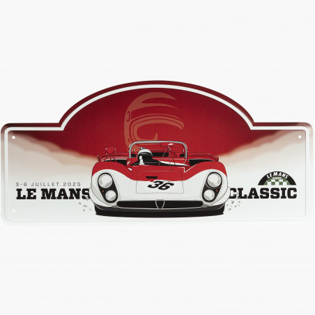 Plaque De Rallye - Le Mans Classic