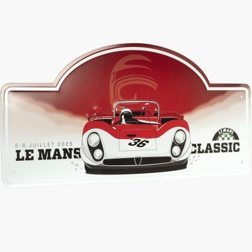 Rally Plaque - Le Mans Classic