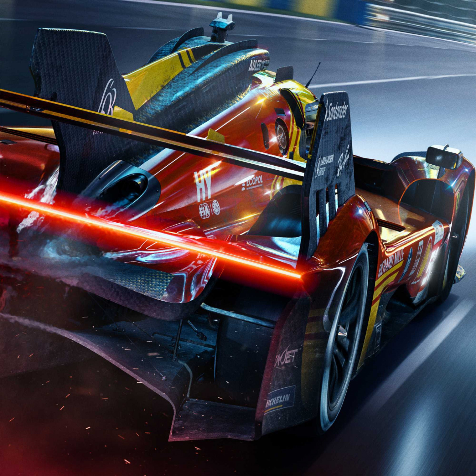 Poster Ferrari 499P #50 #51 - Vainqueur Des 24 Heures Du Mans 2024 - Affiche Neuve