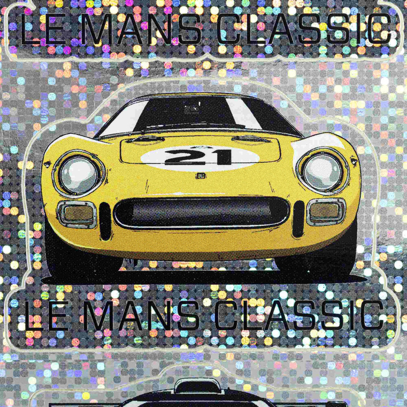 Planche De Stickers Le Mans Classic 2025 - Autocollants Collectors