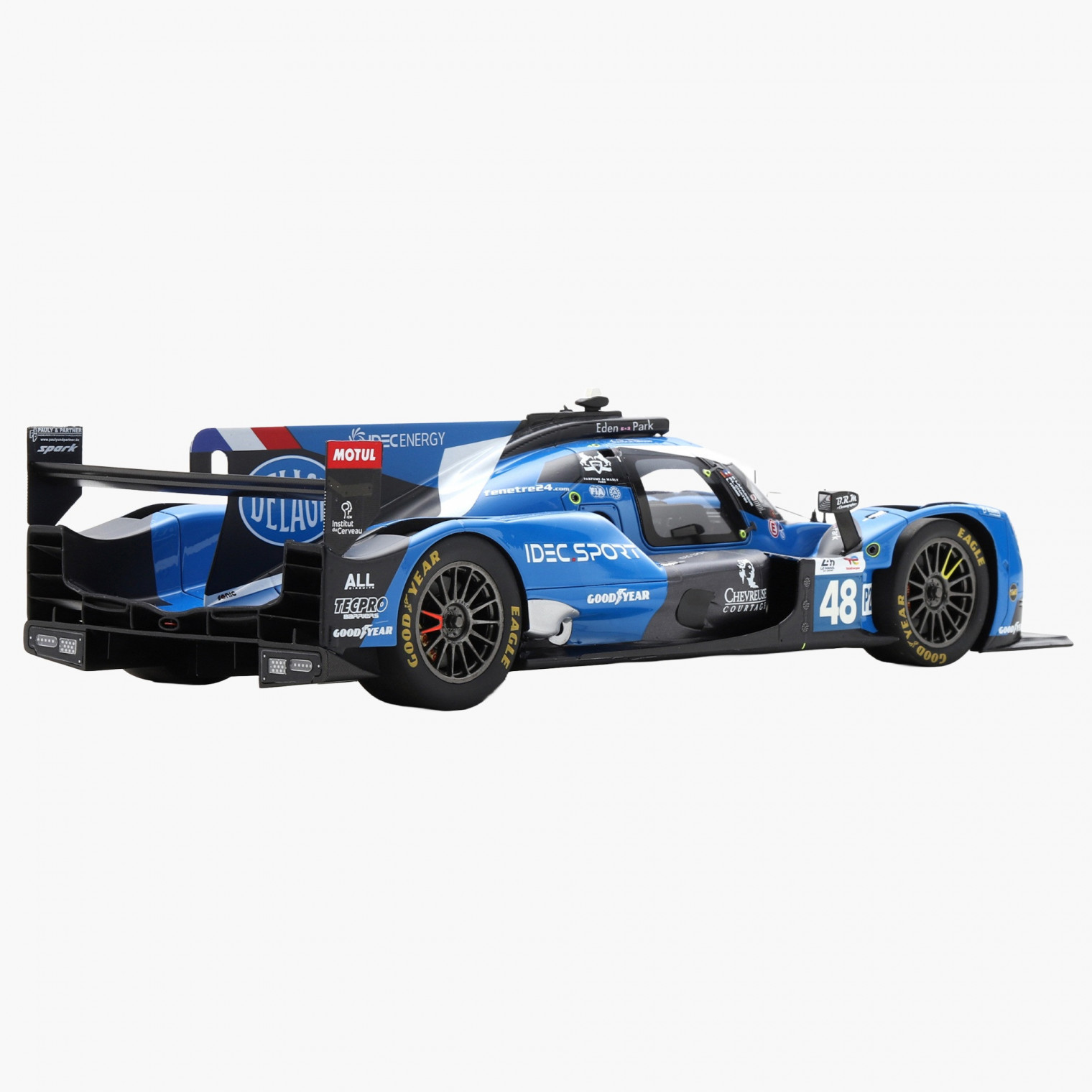 Oreca 07 Gibson LMP2 IDEC Sport 10° Le Mans 2020 Richard Bradley, Paul-Loup Chatin, Paul Lafarge