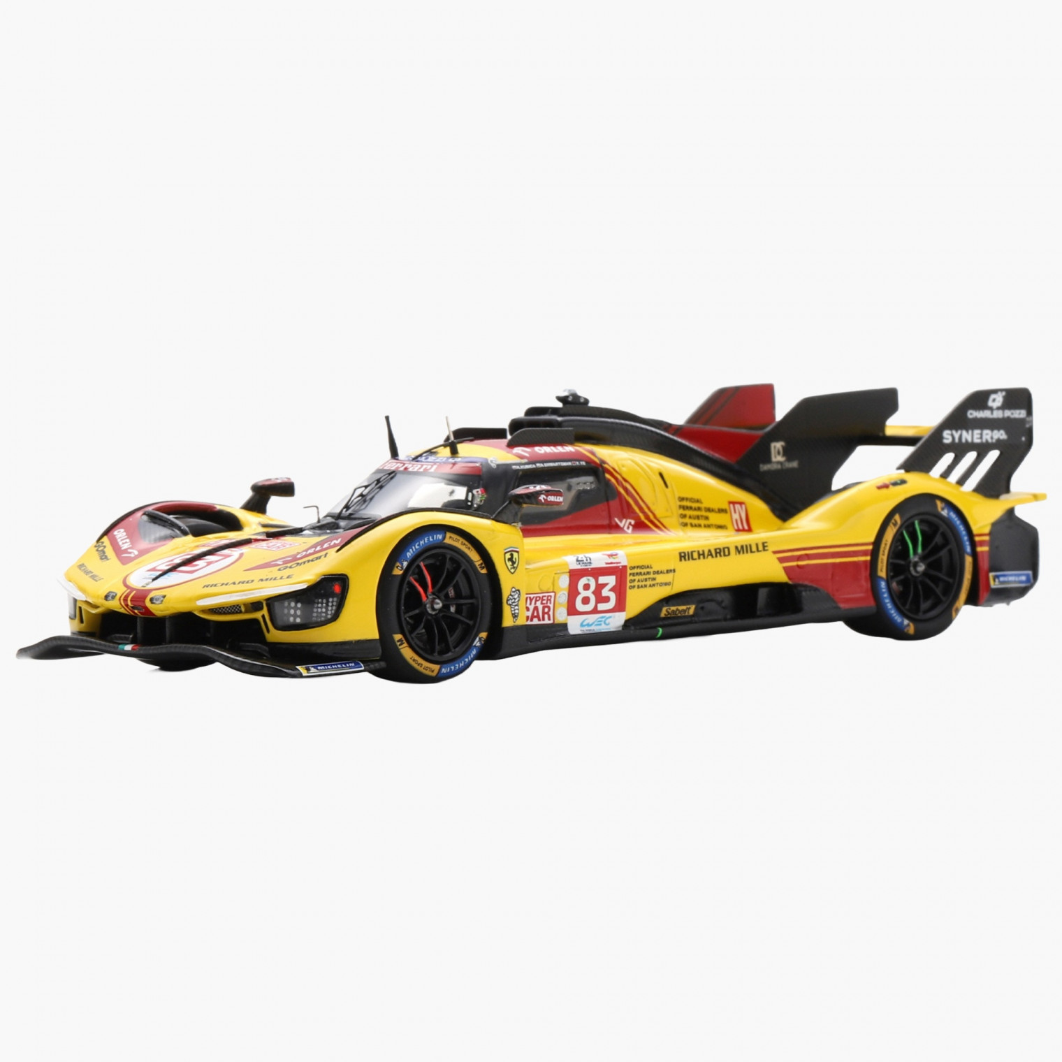 Ferrari 499P #50 Miniature 1/43 BBR, Vainqueur 24h Du Mans 2024, édition Limitée