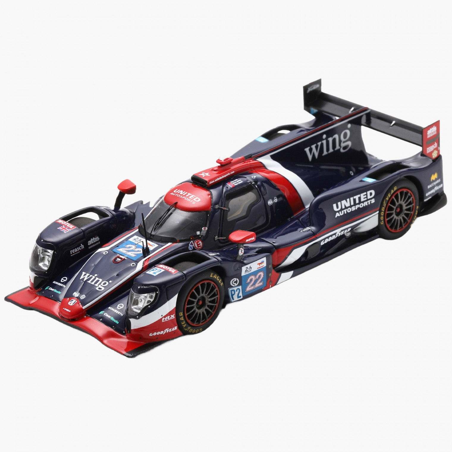 Oreca 01 no. 6 aim/team oreca matmut 24h le mans 2010 1/43 ixo/oreca