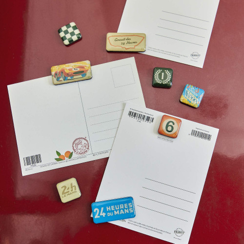 Set De Mini Magnets Vintage - 24H Le Mans