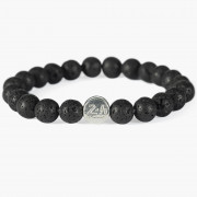 Bracelet Perle De Lave - 24H Le Mans