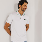 Classic White Men Polo - STATE OF ART X LE MANS CLASSIC