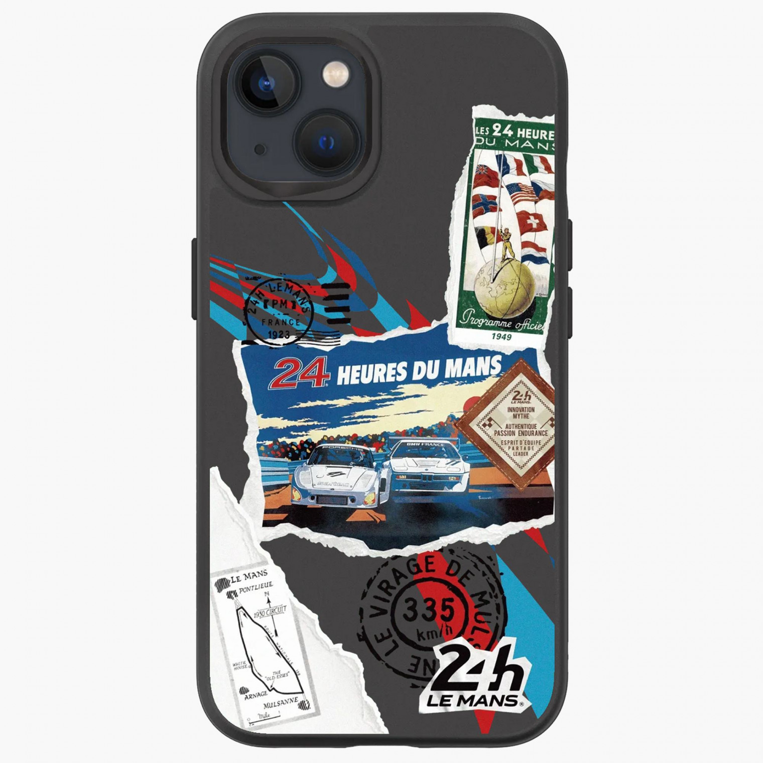 Coque RhinoShield Solidsuit Pour IPhone 12 - Édition 24h Du Mans, Multicouleur, Anti-choc