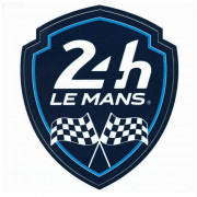 Sticker Ecusson Drapeau - 24H Le Mans