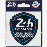 Sticker Ecusson Drapeau - 24H Le Mans
