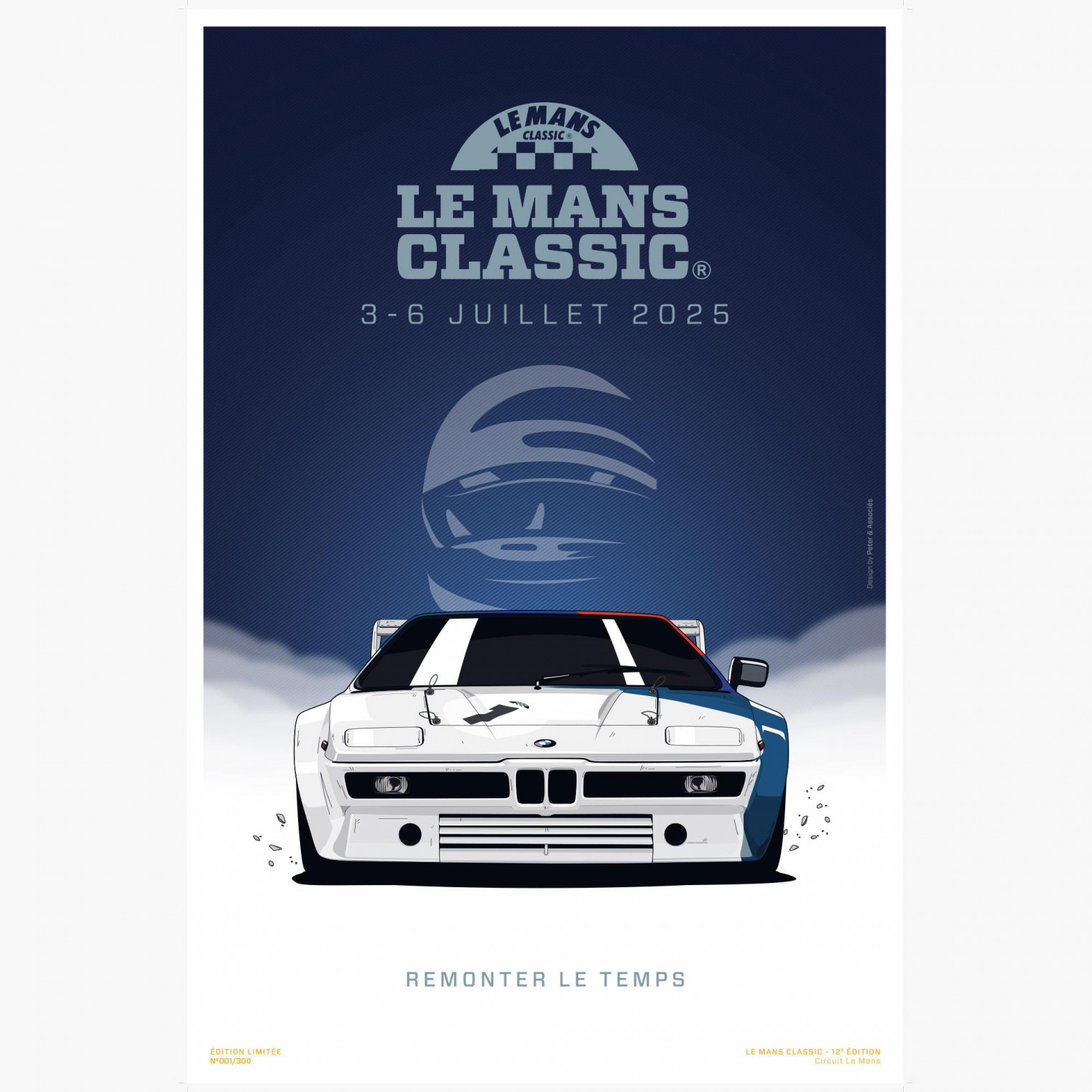 Planche stickers Le Mans Classic 2025 - Collection