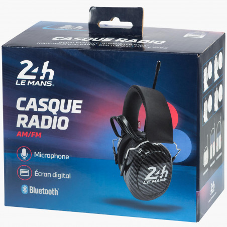 Casque Radio Anti Bruit - 24H Le Mans