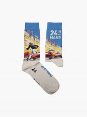 Chaussettes Affiche 1959 - HEEL TREAD X 24H Le Mans
