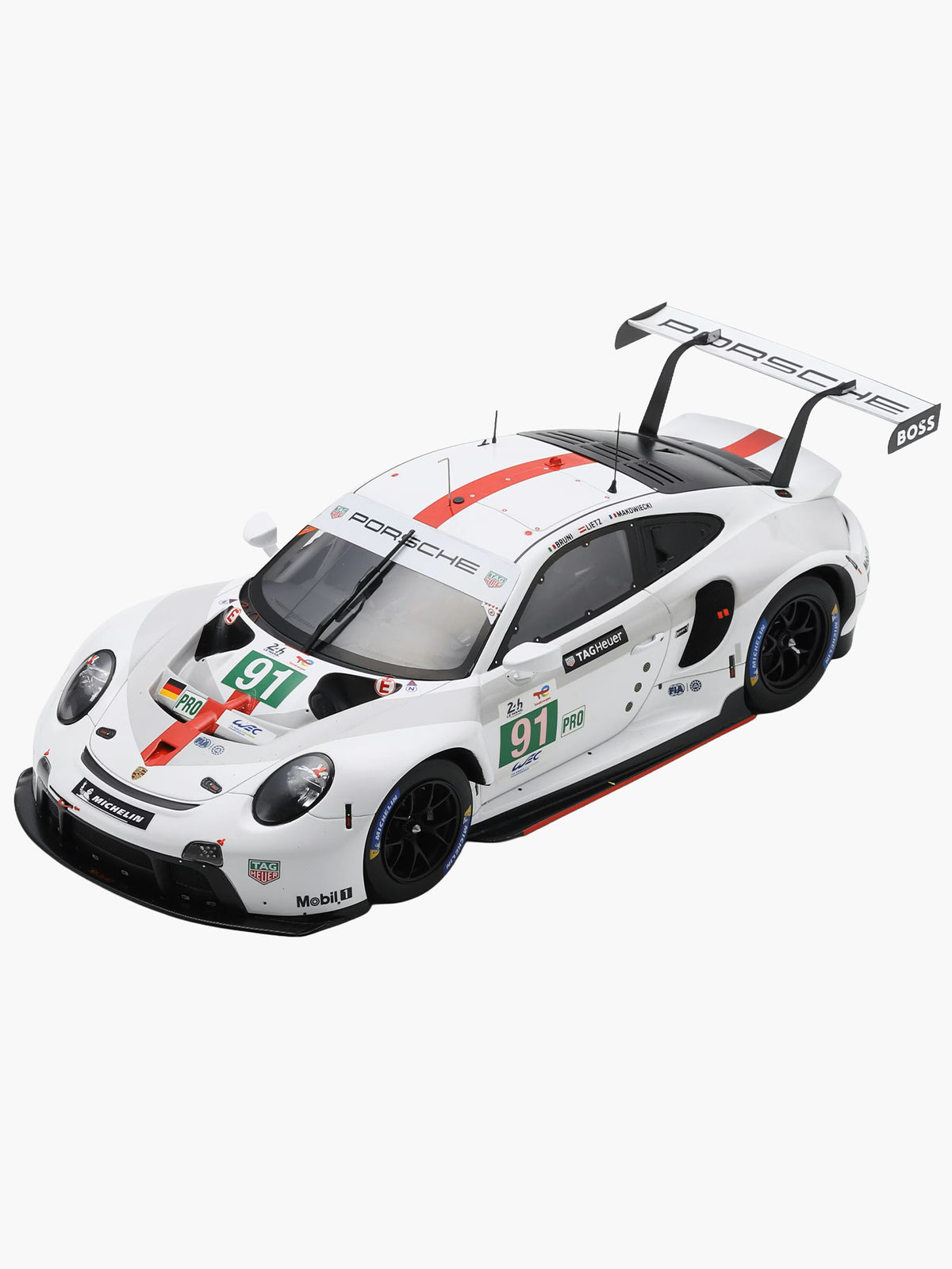 PORSCHE 911 RSR No. 91 2022 - 1/18
