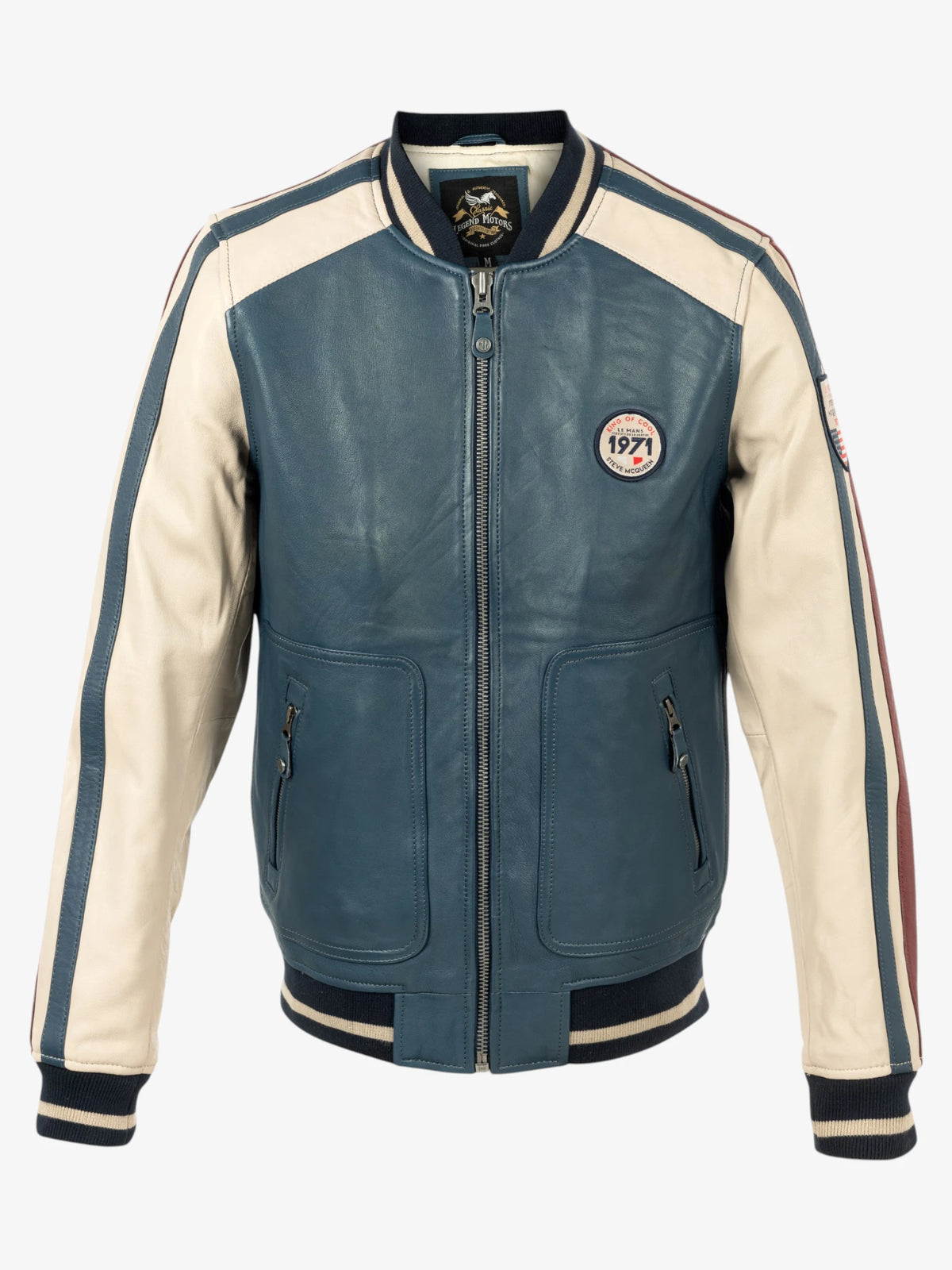Walt4 Leather Jacket - Steve McQueen x Le Mans