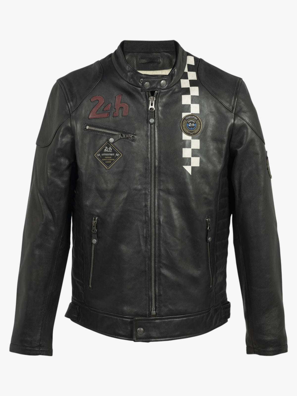 Blouson En Cuir Edgar - 24H Le Mans image 1