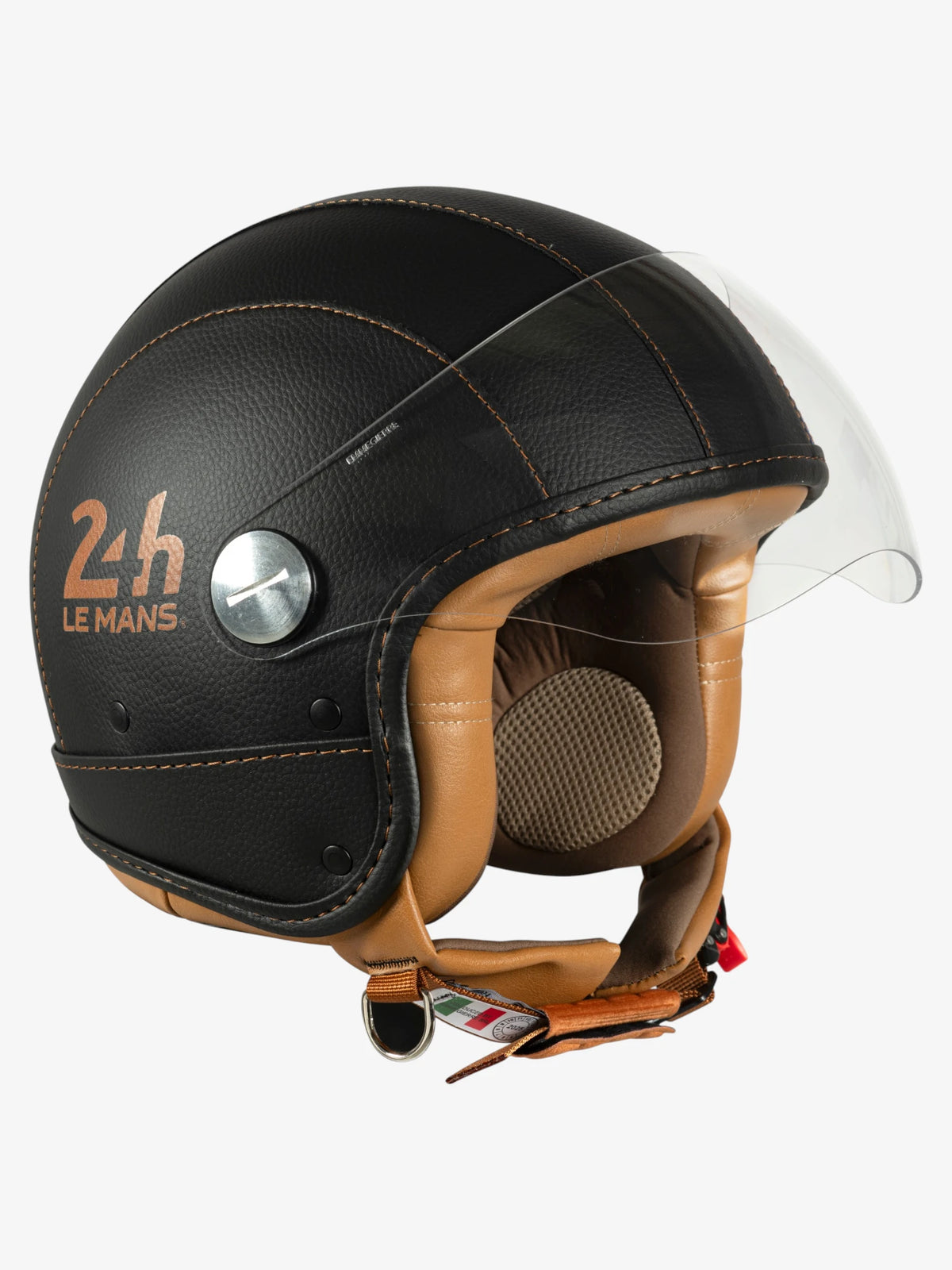 Casque Jet Cuir - 24H LE MANS