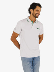Men's White Polo Shirt - STATE OF ART X LE MANS CLASSIC