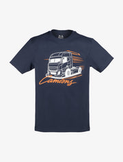 Blue Truck T-shirt - 24H Camions (Trucks)