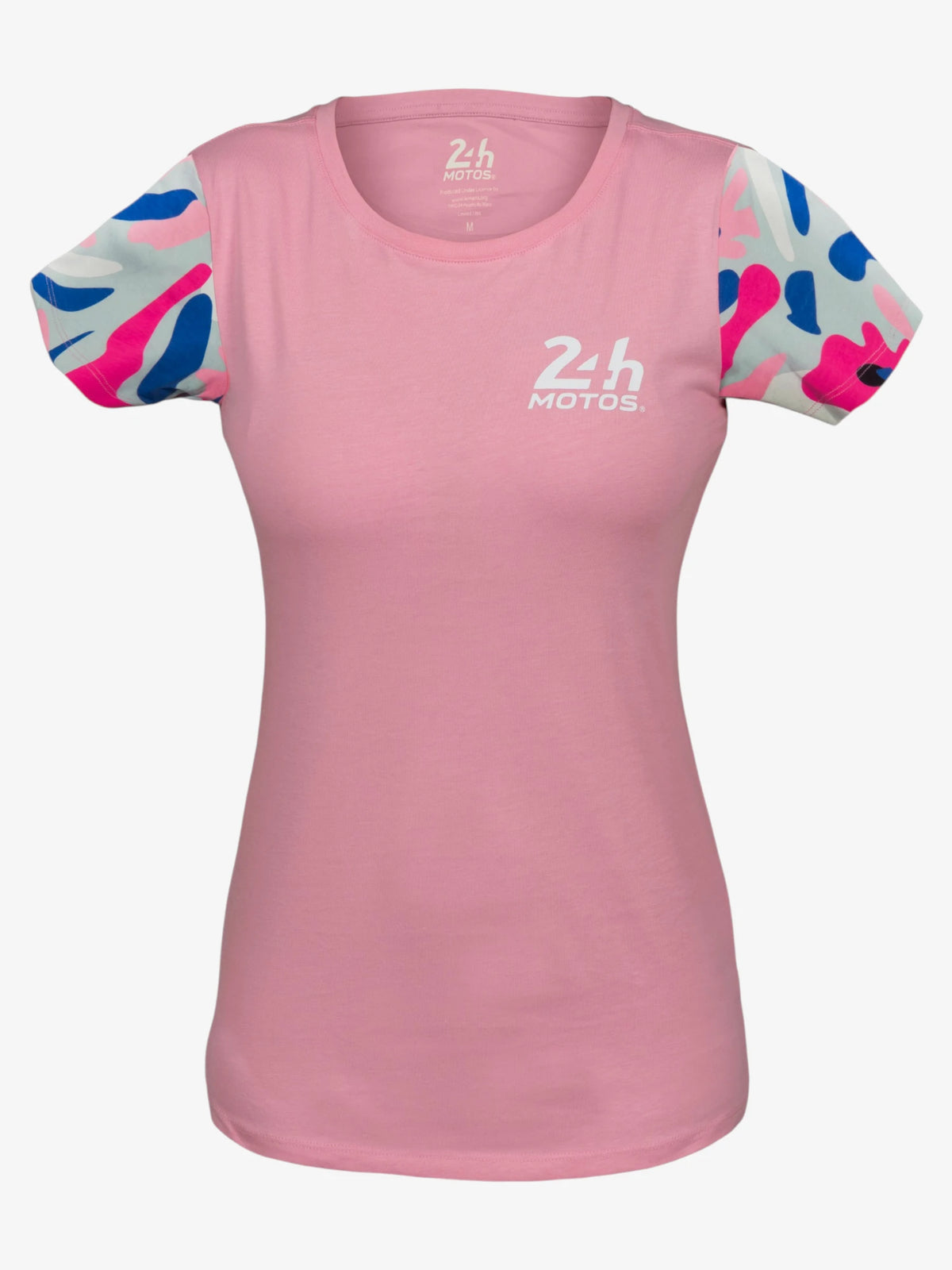 T-shirt Pink Art - 24H Motos image 1