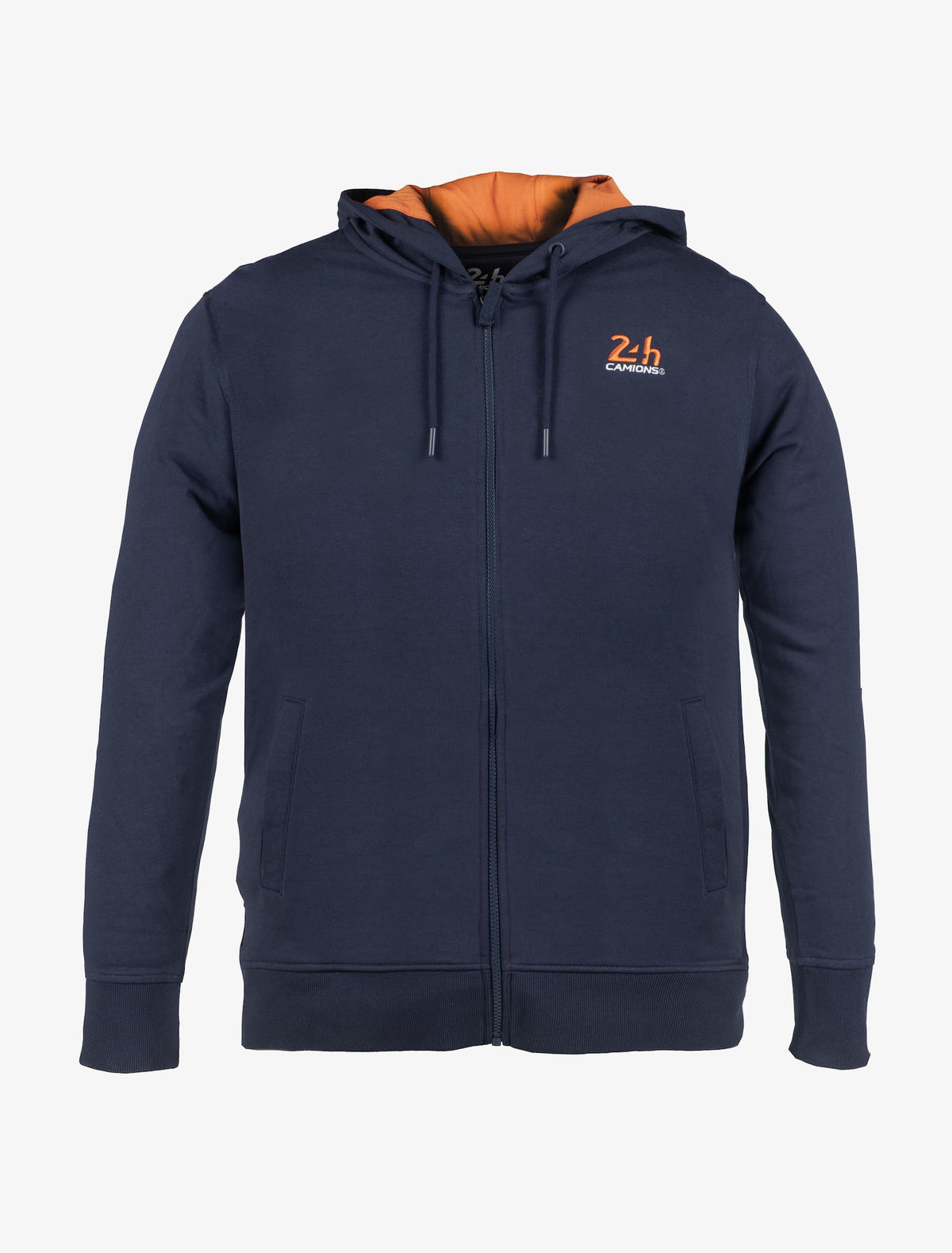 Sweat Zippé écusson Homme - 24h Camions