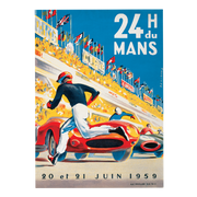 Carte Post Aff 24h 1959