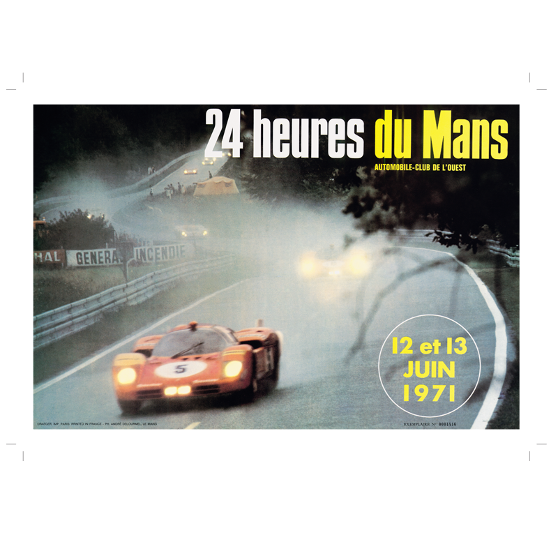 Carte Post Aff 24h 1971